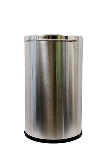 Stainless Steel Swing Open Top Dust Bin for Home Kitchen and Offices