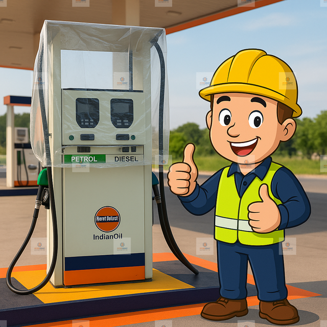 Petroleum Dispenser Unit Rain Cover