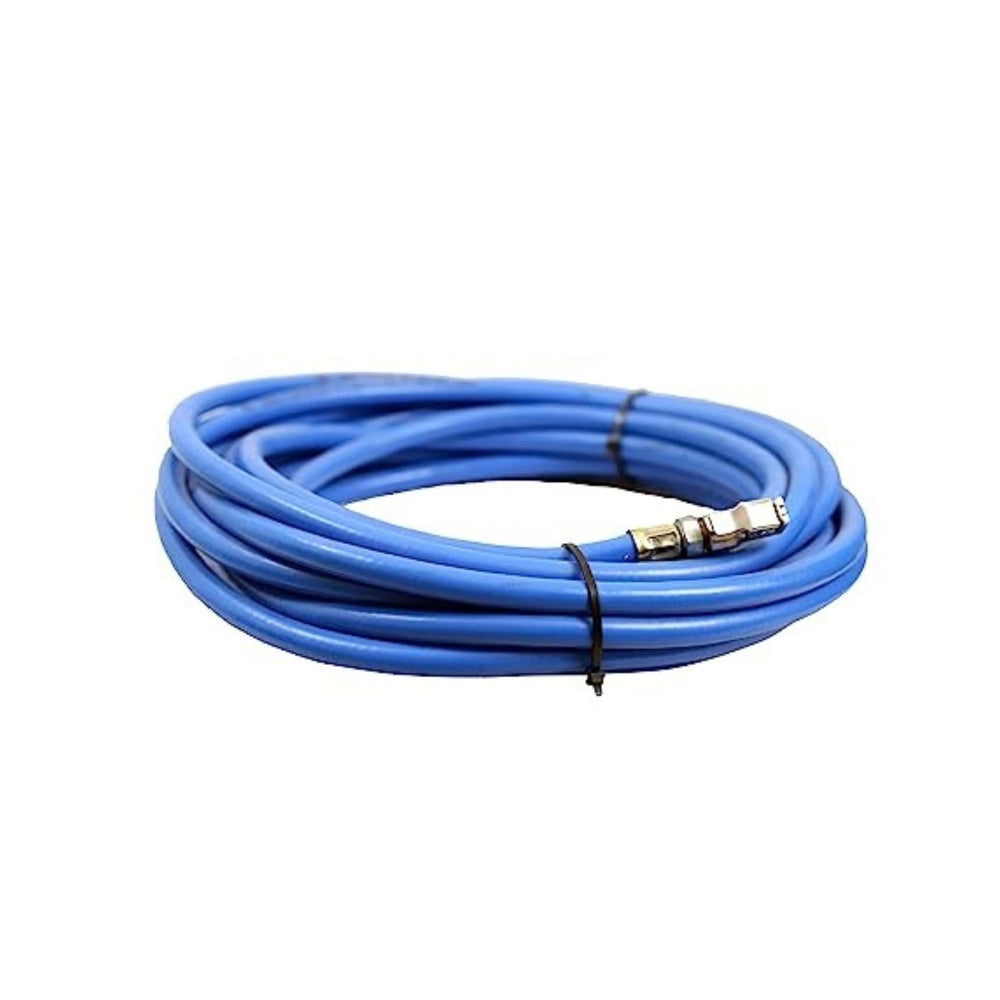 Nitrogen Pipe - Air Compressor Tubing PU Hose Tube Pipe with Tyre Wheel Tire Nitrogen Chuck Inflator Pump Valve Clip Clamp Connector Adapter - 10mtr