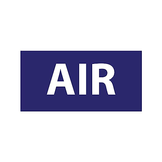 Air Safety and Warning Sign Board ( 30x15 cm )