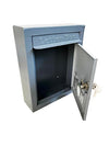 Letter Box for Home, Office, Hospital, petrolpump, Multi use with Key Lock, (Grey)
