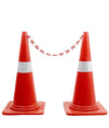PVC Safety Cone (Single Piece)