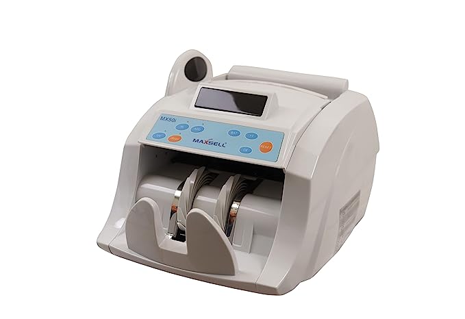 MX50I- Heavy Duty Note Counting Machine with Fake Note Detection-RBI A ...