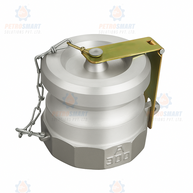 Aluminum Camlock Coupline 3” with Arrangement (Lockout Tagout) – HPCL/NAYARA Petrol Pump Use