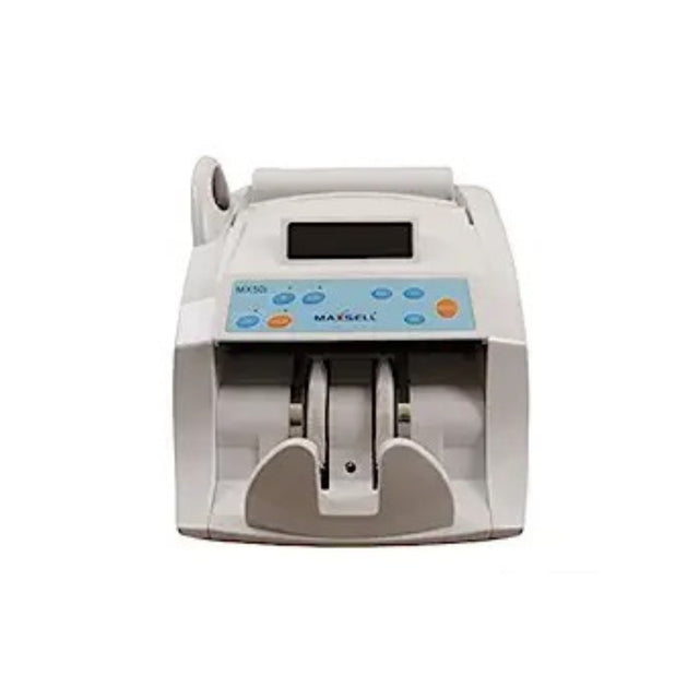 MX50I- Heavy Duty Note Counting Machine with Fake Note Detection-RBI Approved. Model