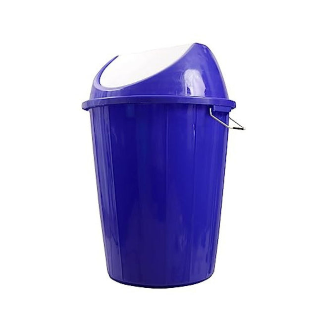 Plastic Swing-Lid Garbage Dustbin 60ltr