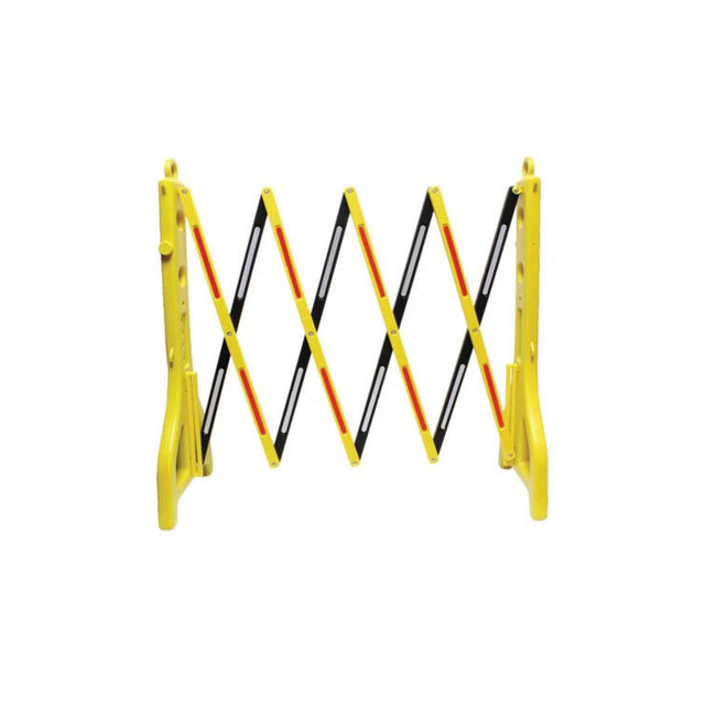 Expandable Metal Barricade – Heavy-Duty Scissor Type